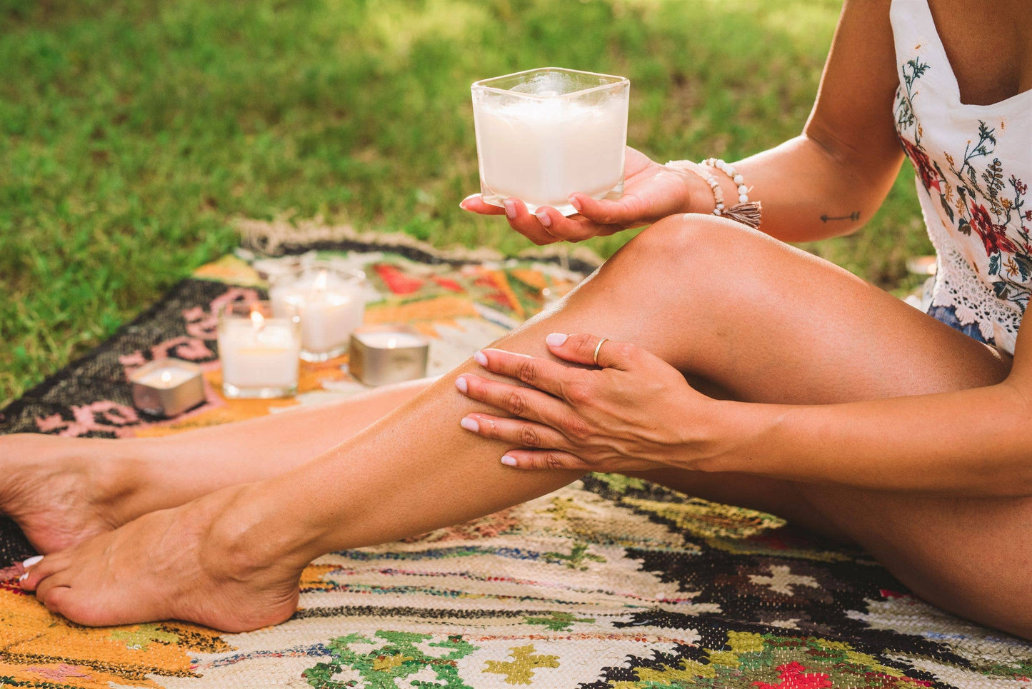 Citrus Basil & Wild Mint: 2-in-1 Soy Lotion Candle