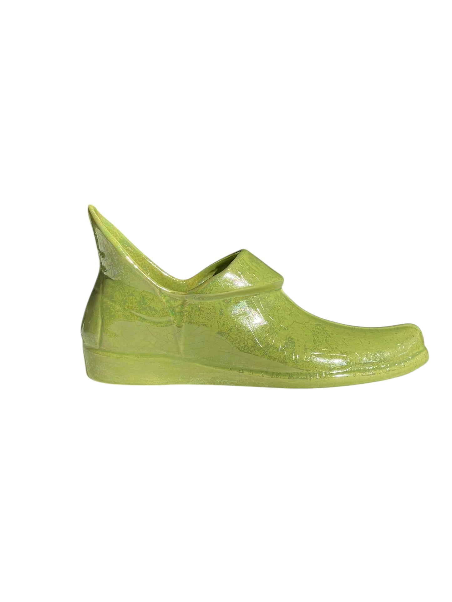 Vintage Green elf shoe