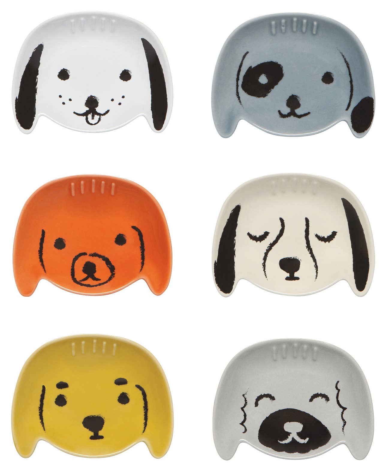 Puppy Love Shaped Pinch Bowls