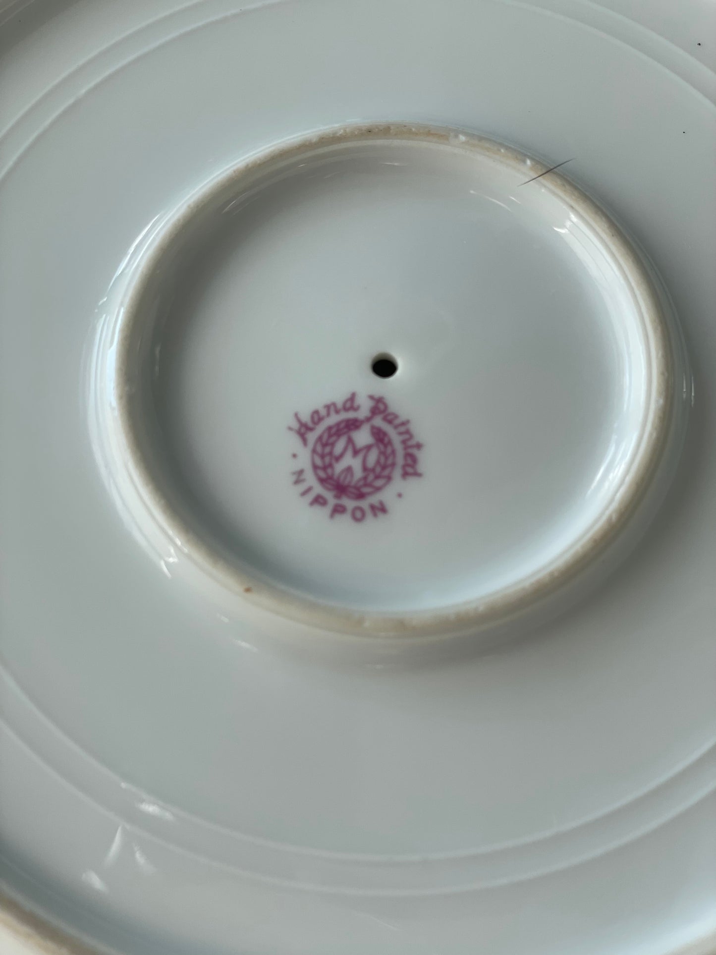 Vintage 2 tier serving tray - Morimura NIPPON