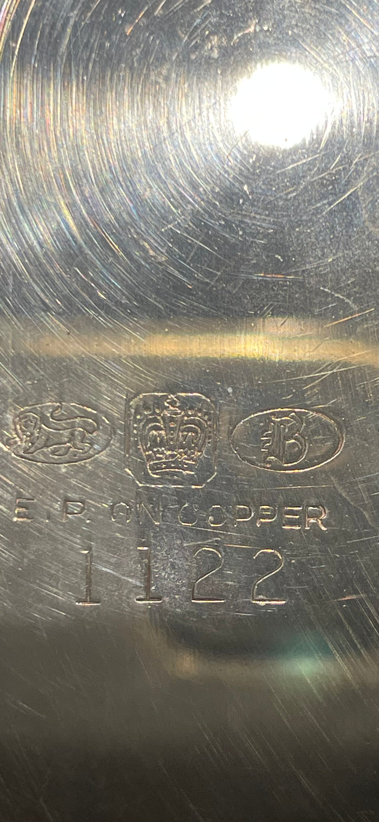 Vintage Silver Plated footed bowl