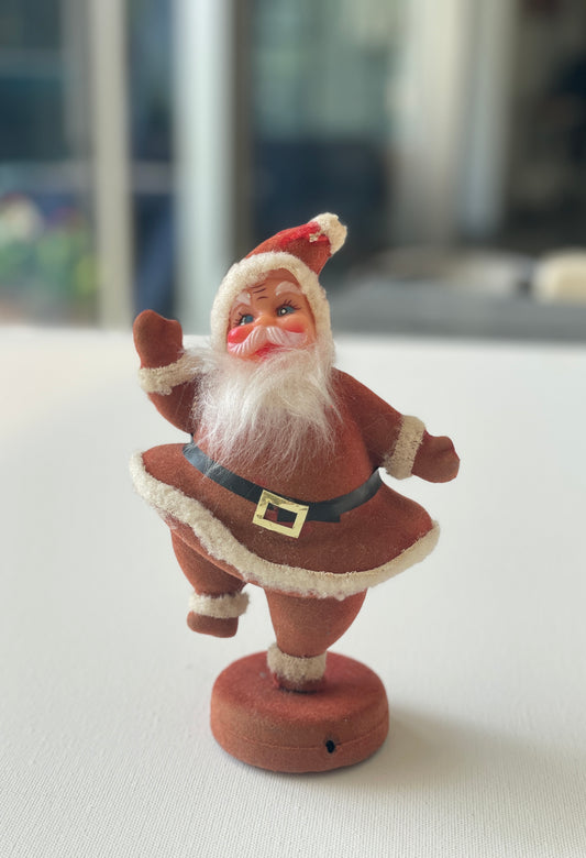 Vintage Dancing Santa