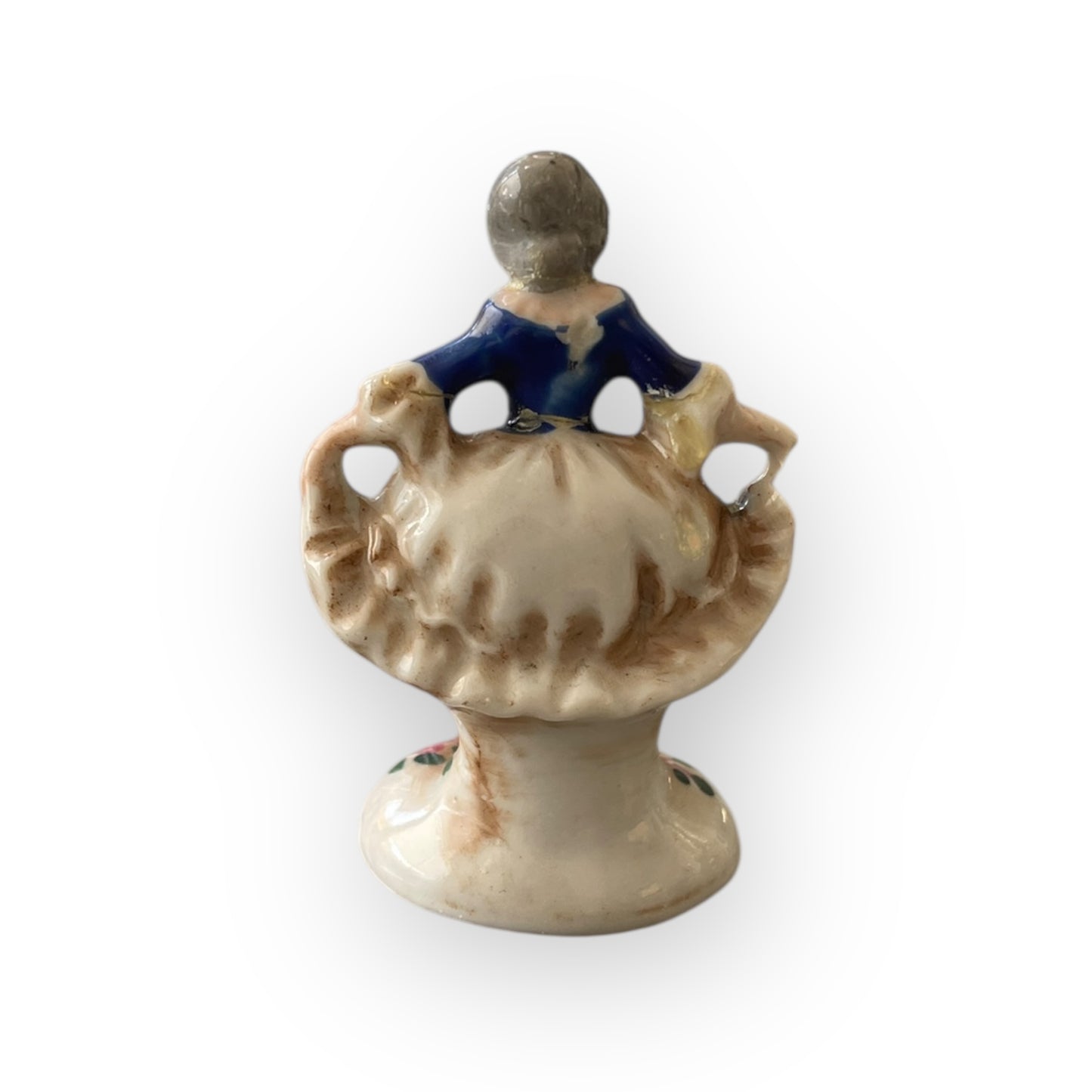 Vintage Porcelain Victorian Woman Figurine