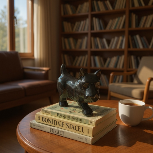 Vintage Black Scottish Terrier