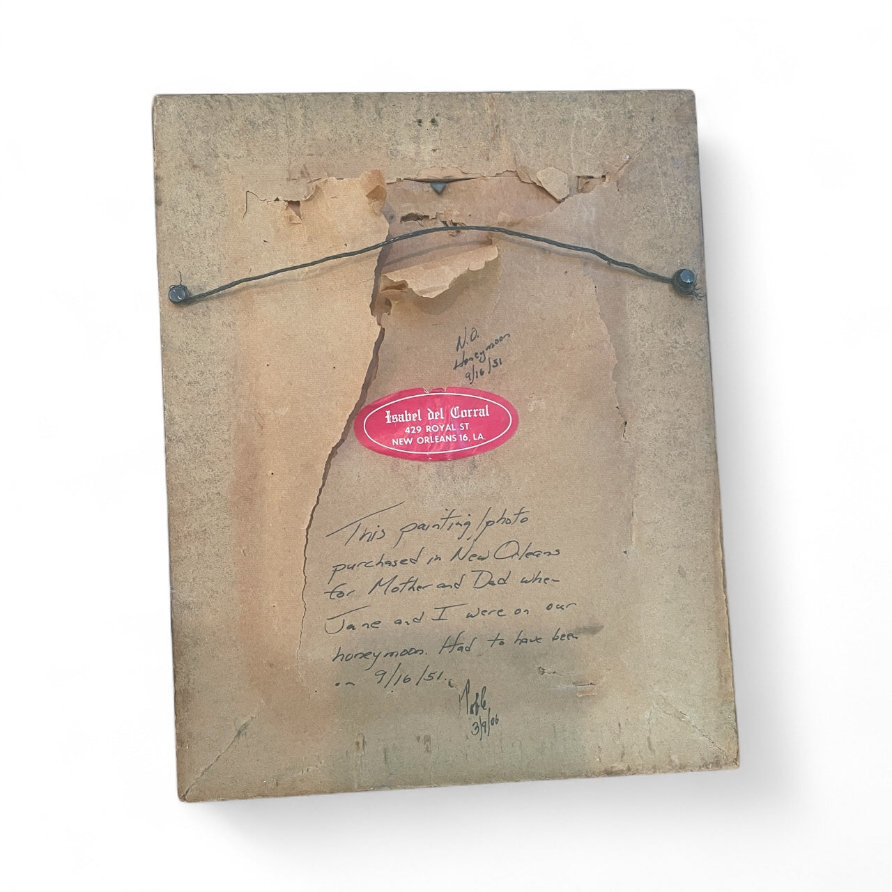 New Orleans Balcony - Original Painting