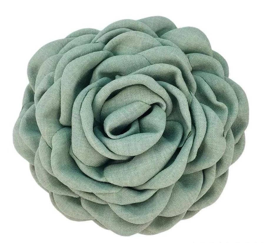 Elegant Flower Hair Claw Clip – Multiple Colors & Sizes: Beige / 9cm