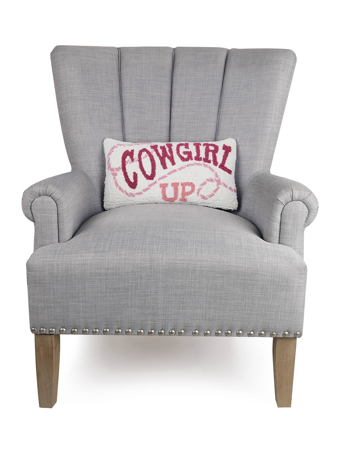 Cowgirl Up Hook Pillow