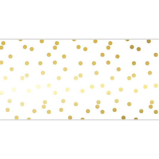 Paper Table Runner - Gold Dot