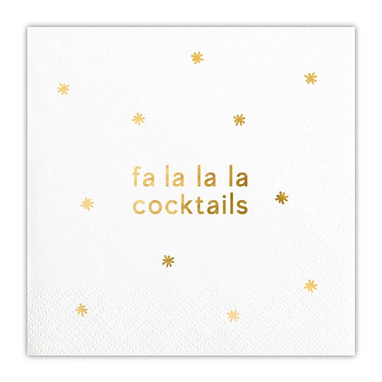 Cocktail Napkin - Fa La La Cocktails