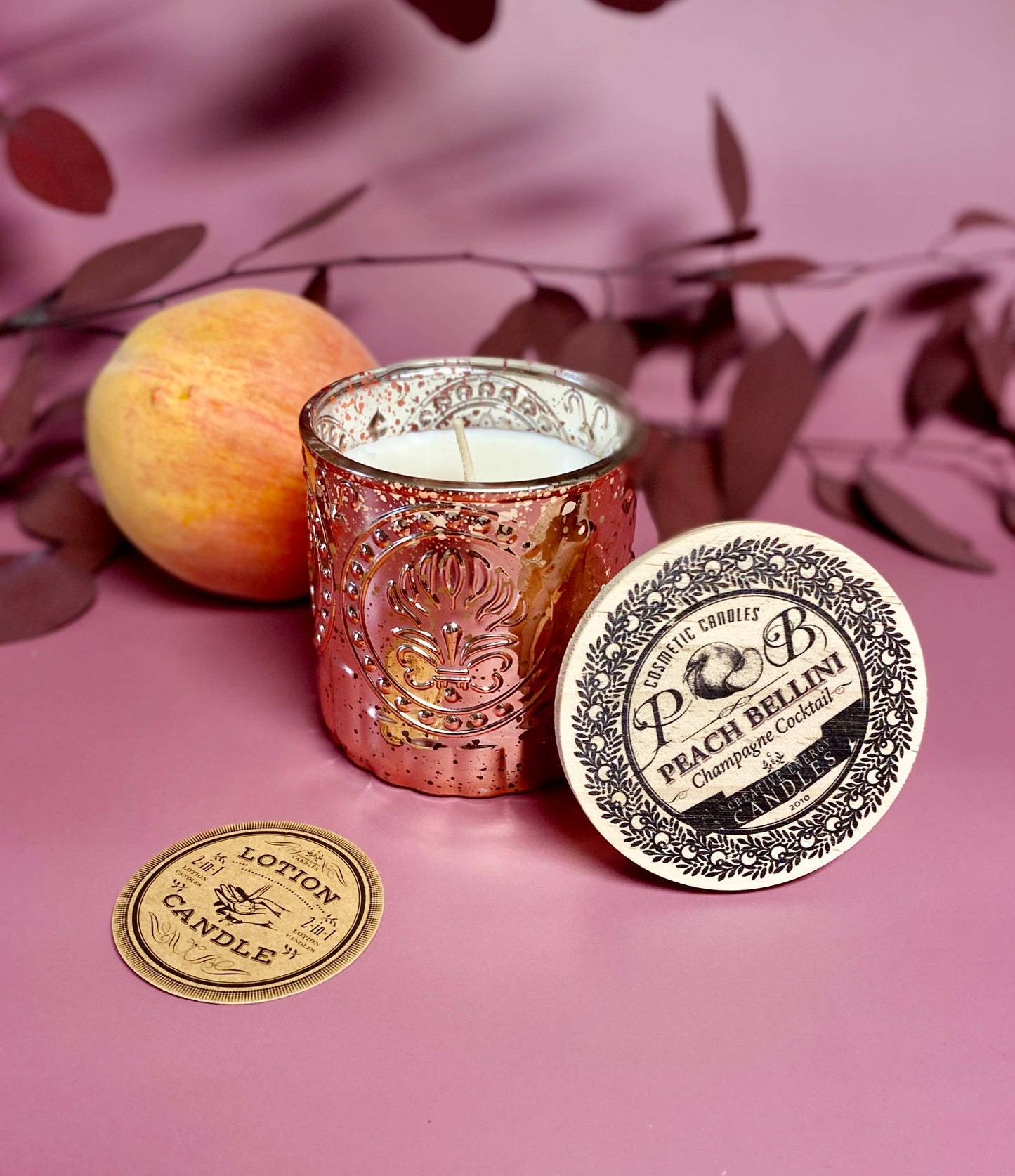 Champagne Series Lotion Candles