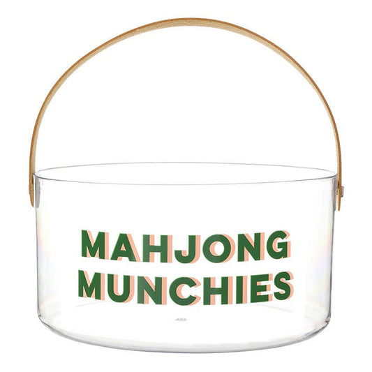 Mahjong Acrylic Snack Bucket