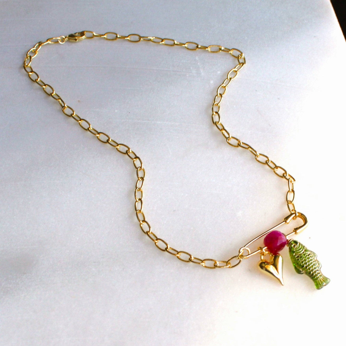 Desert Talisman Charm Necklace