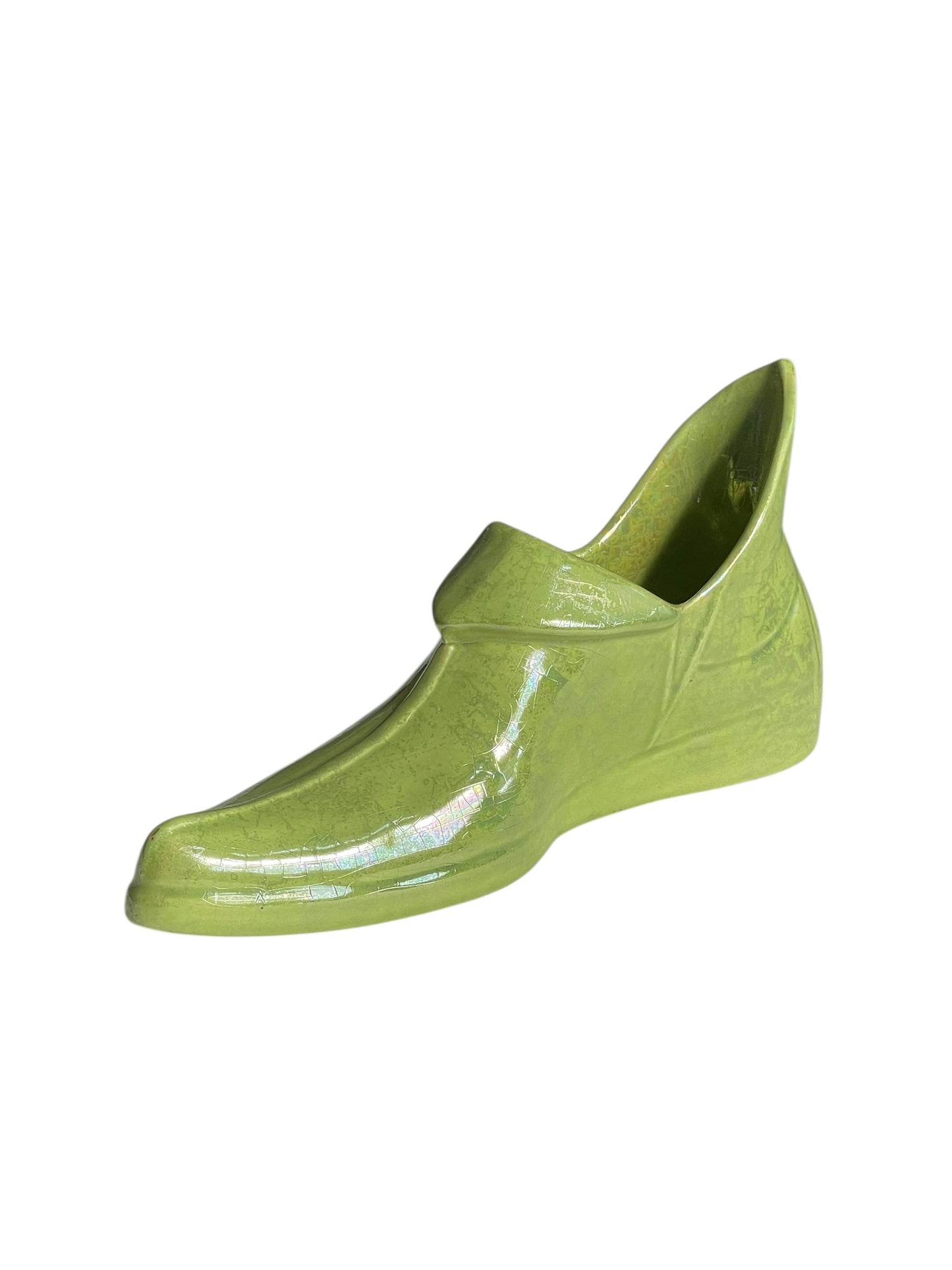 Vintage Green elf shoe