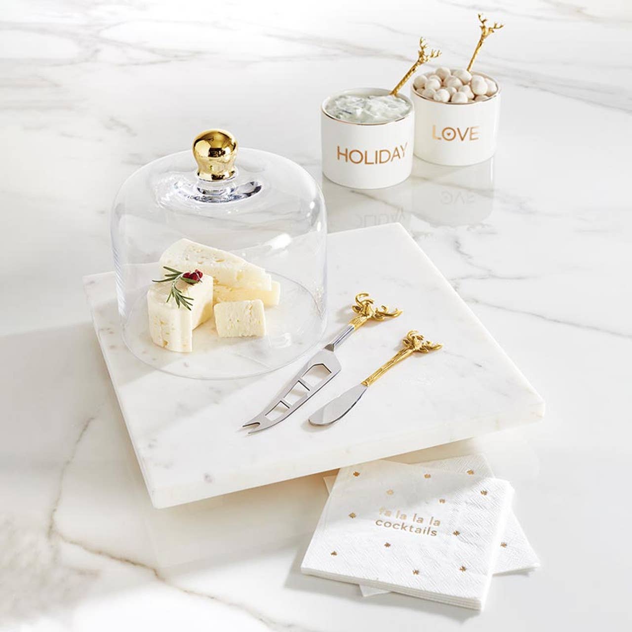 Cocktail Napkin - Fa La La Cocktails