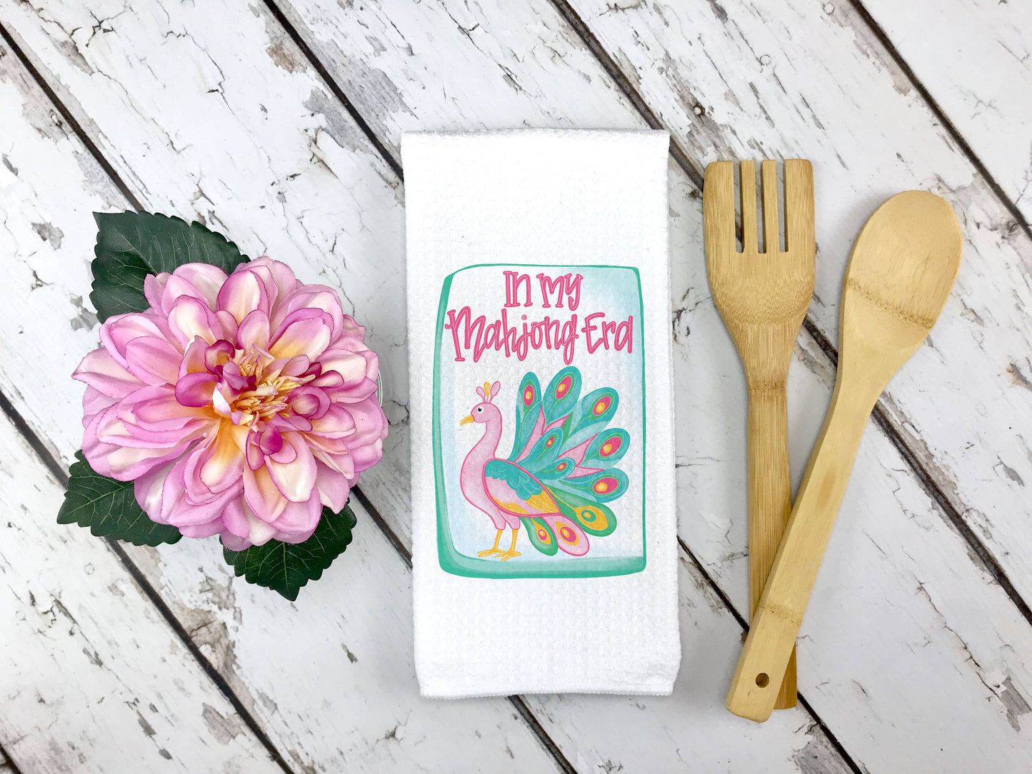 Mahjong Era Kitchen Towel