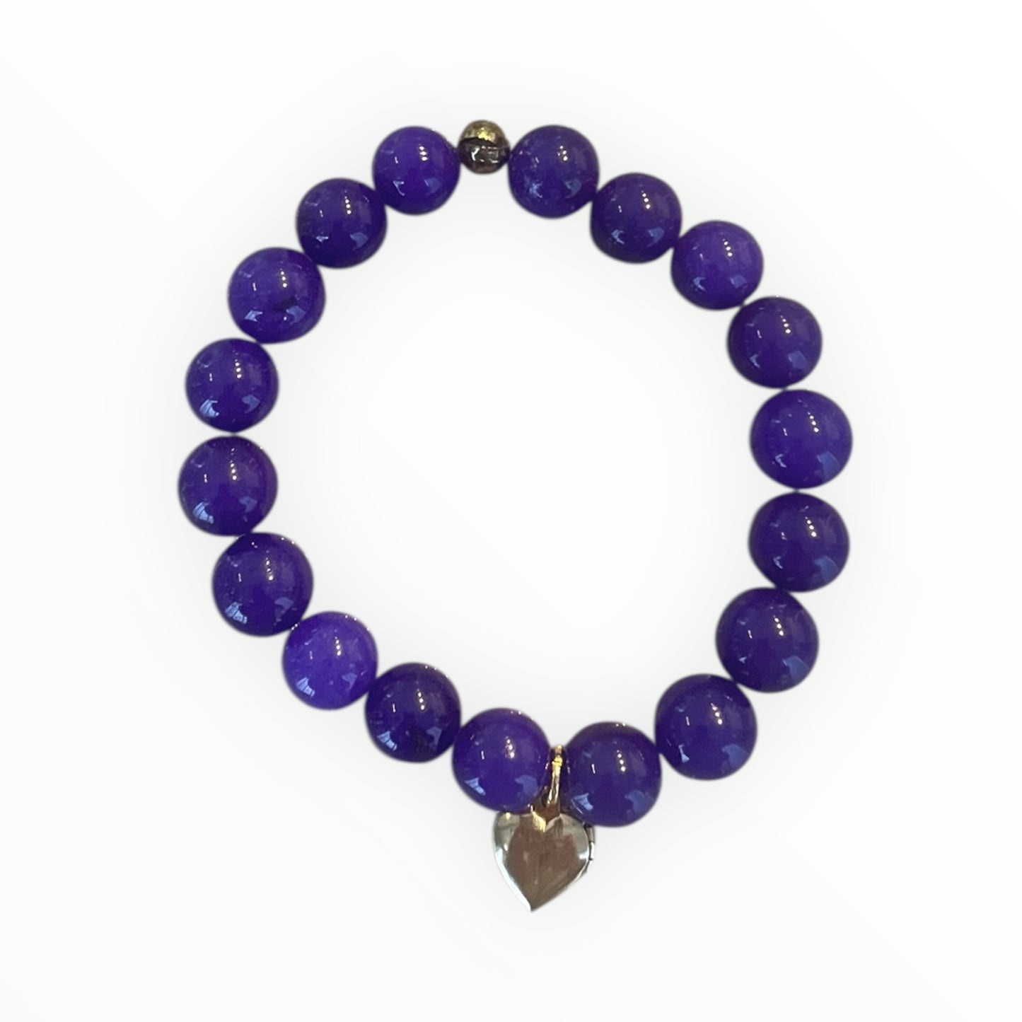 Beaded Bracelets with Vintage Charms