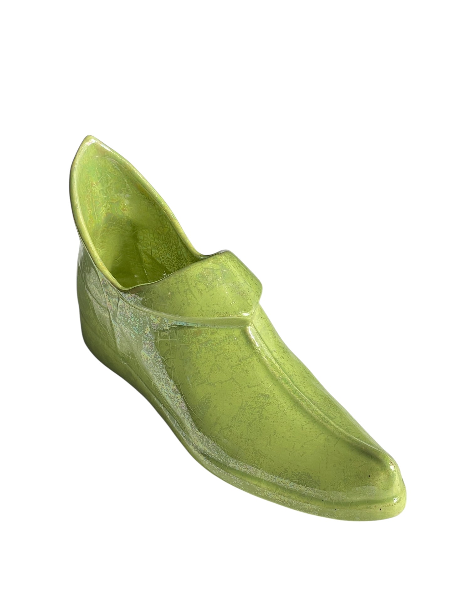 Vintage Green elf shoe