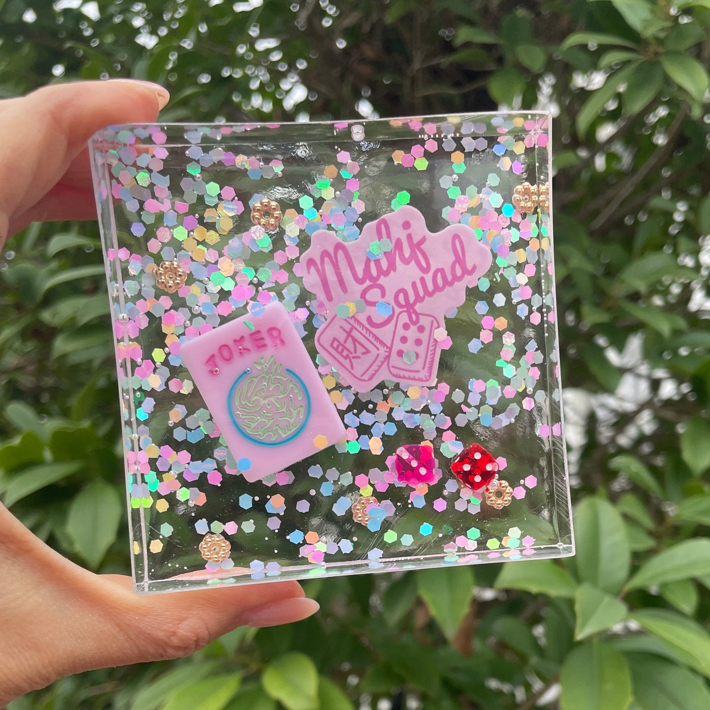 Custom-Made Mahjong Coasters