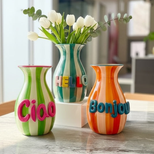 Ceramic Hello Vases