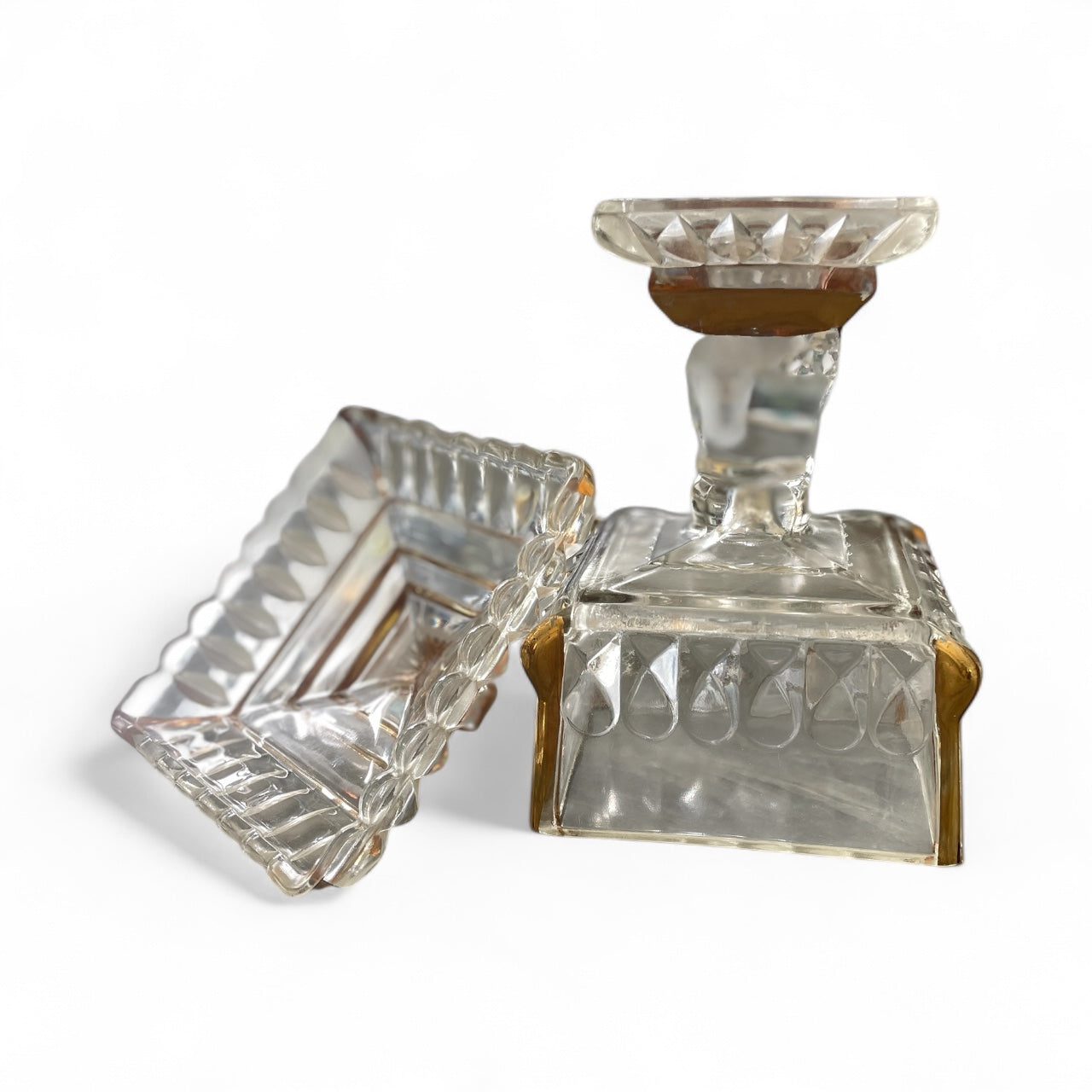 Vintage Jeanette Glass Candy Dish