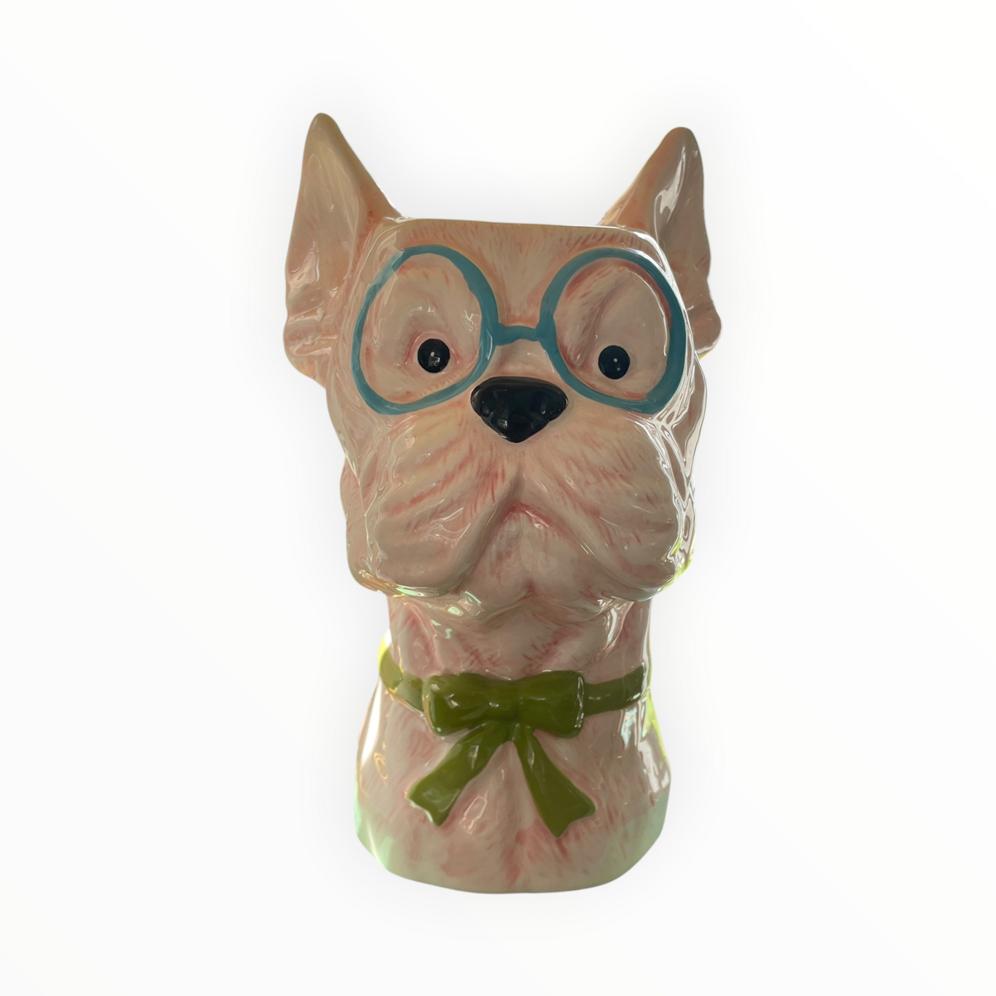 Ceramic Dog Vases