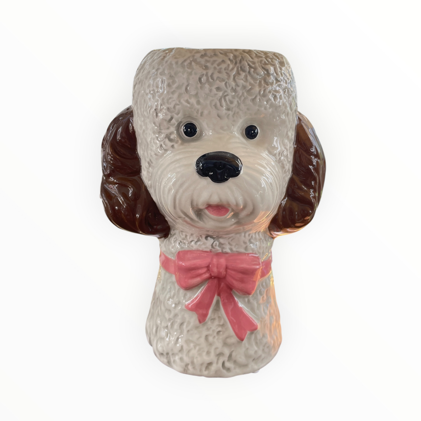 Ceramic Dog Vases