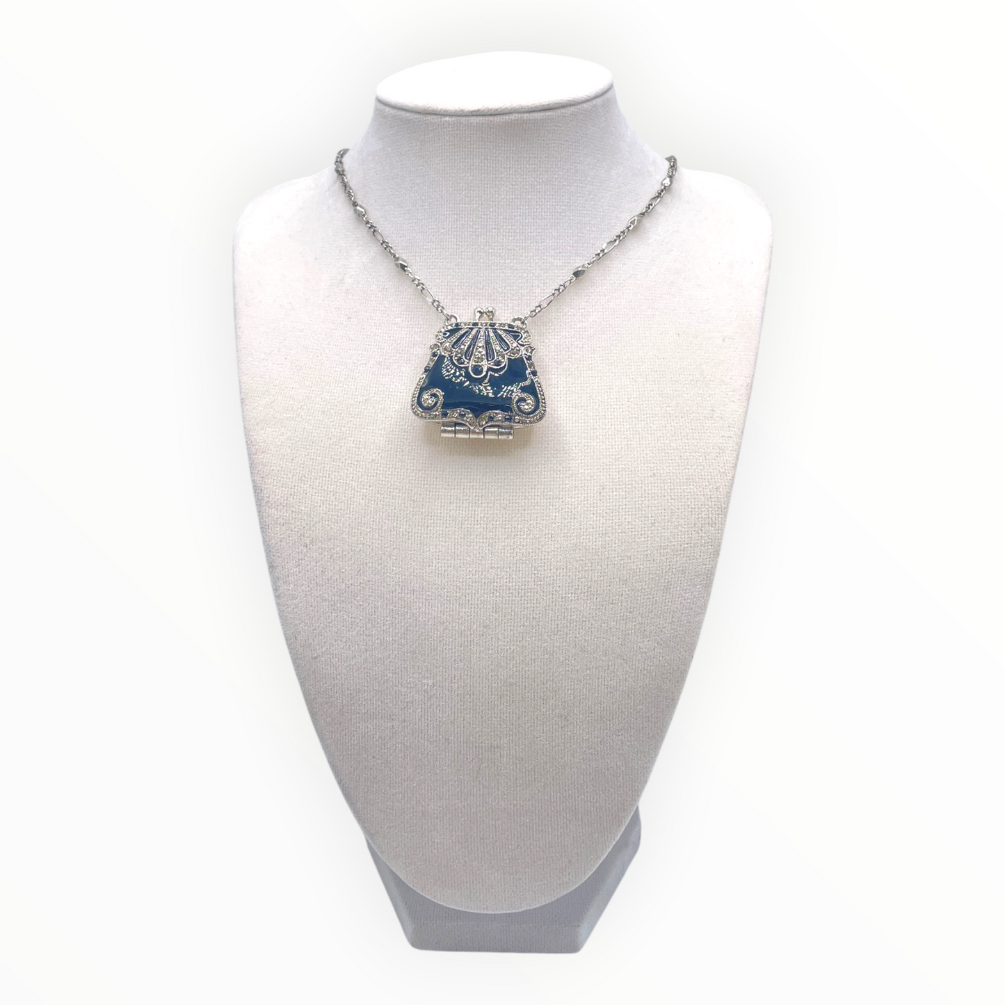 Purse Shaped Locket Necklace