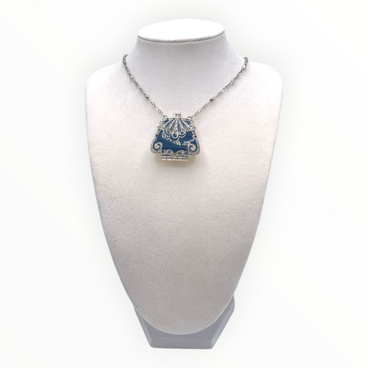 Purse Shaped Locket Necklace
