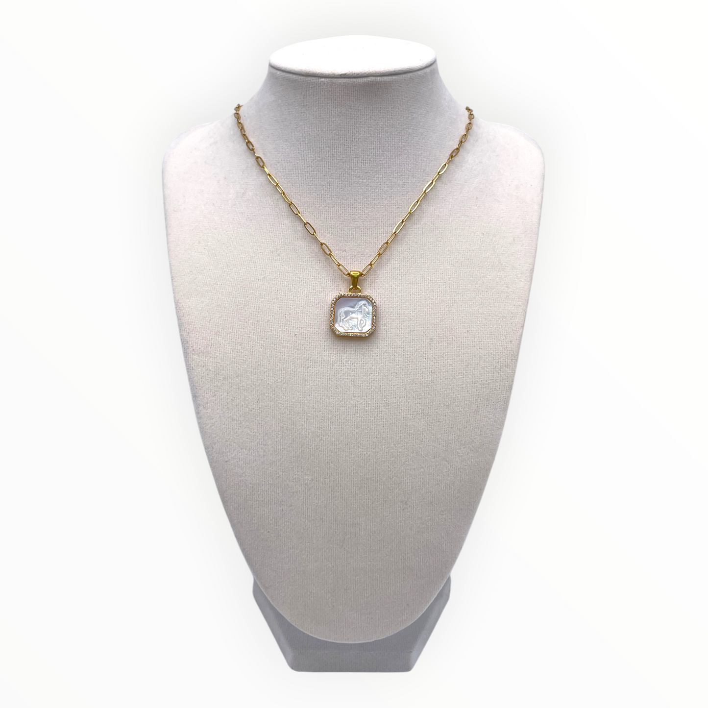 Horse Pendant Necklace