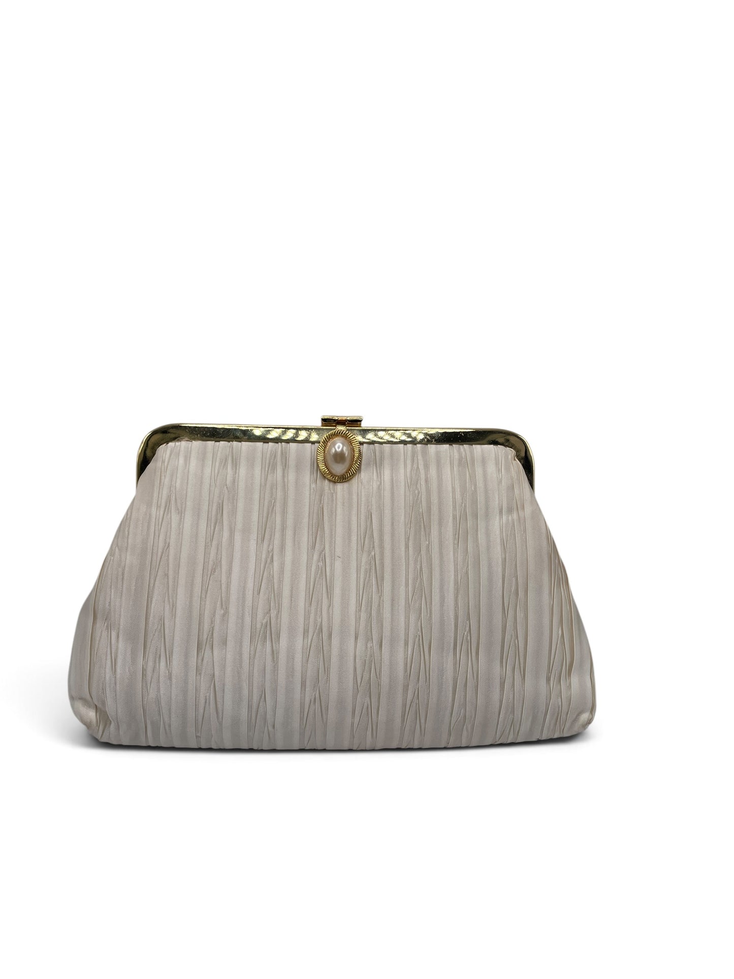 Vintage La Regale Cream Clutch