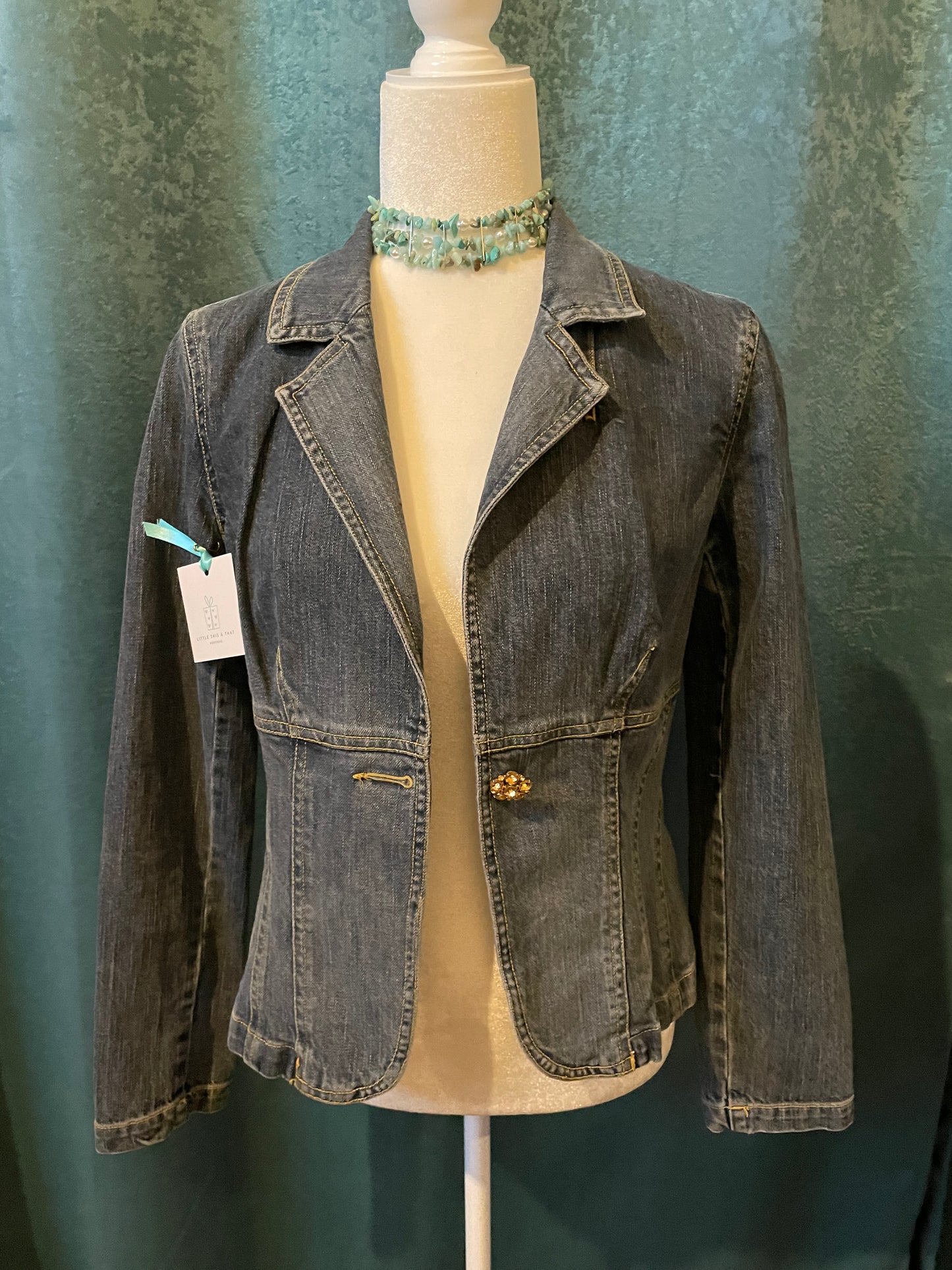 Vintage Pre-loved Denim Blazer