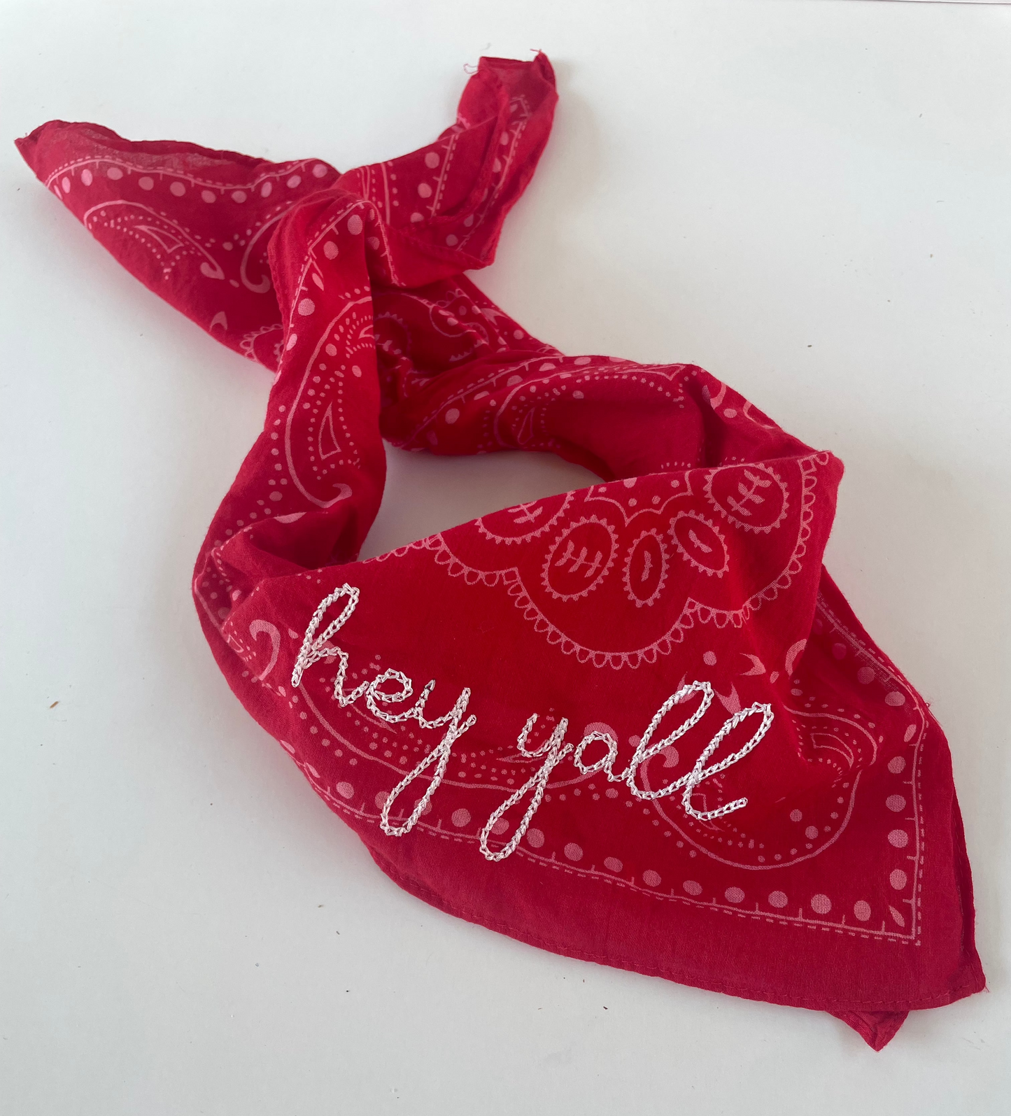 Embroidered Bandanas - Hey y'all, Howdy