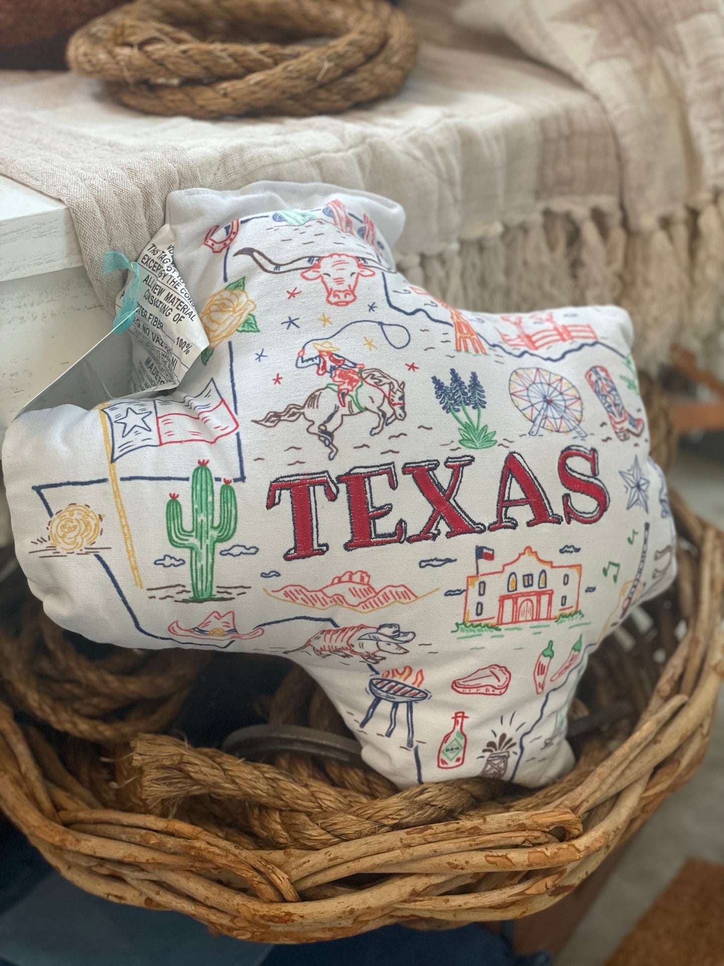 Texas State Pillow