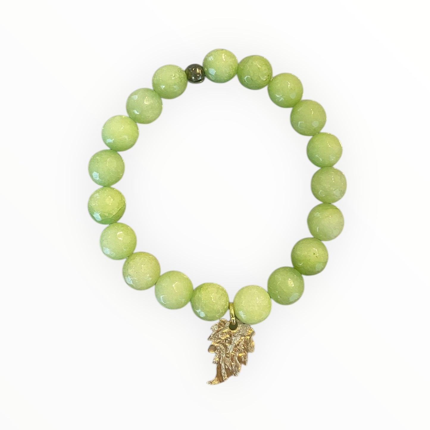 Beaded Bracelets with Vintage Charms