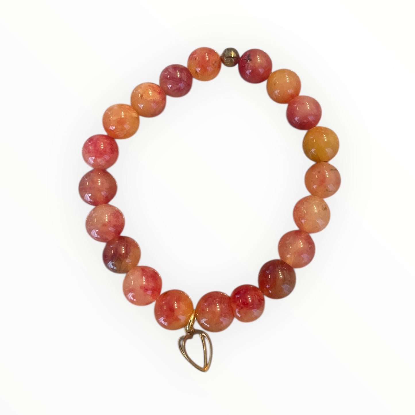 Beaded Bracelets with Vintage Charms