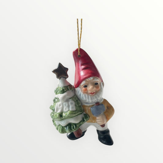 Vintage German Goebel Gnome Ornament