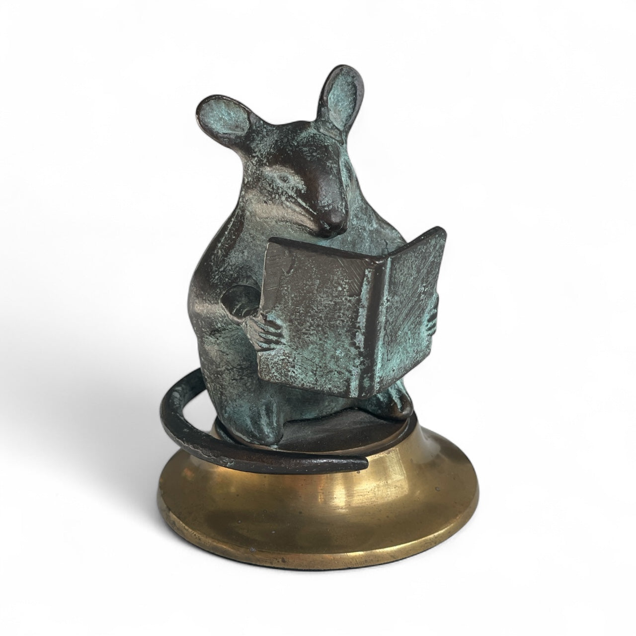 Vintage Bronze Mouse