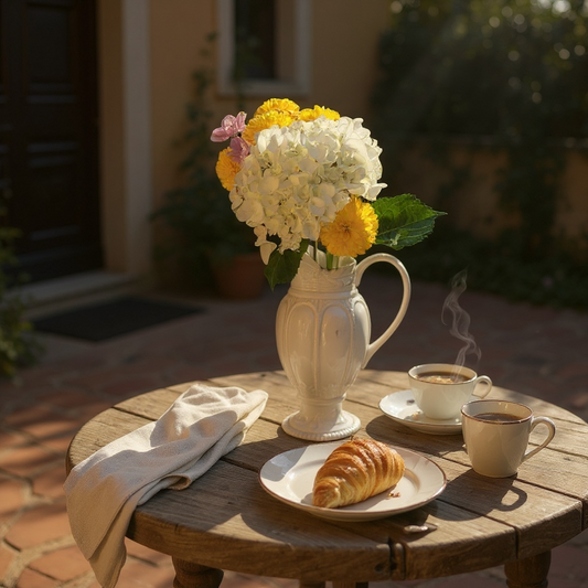 White Pitcher