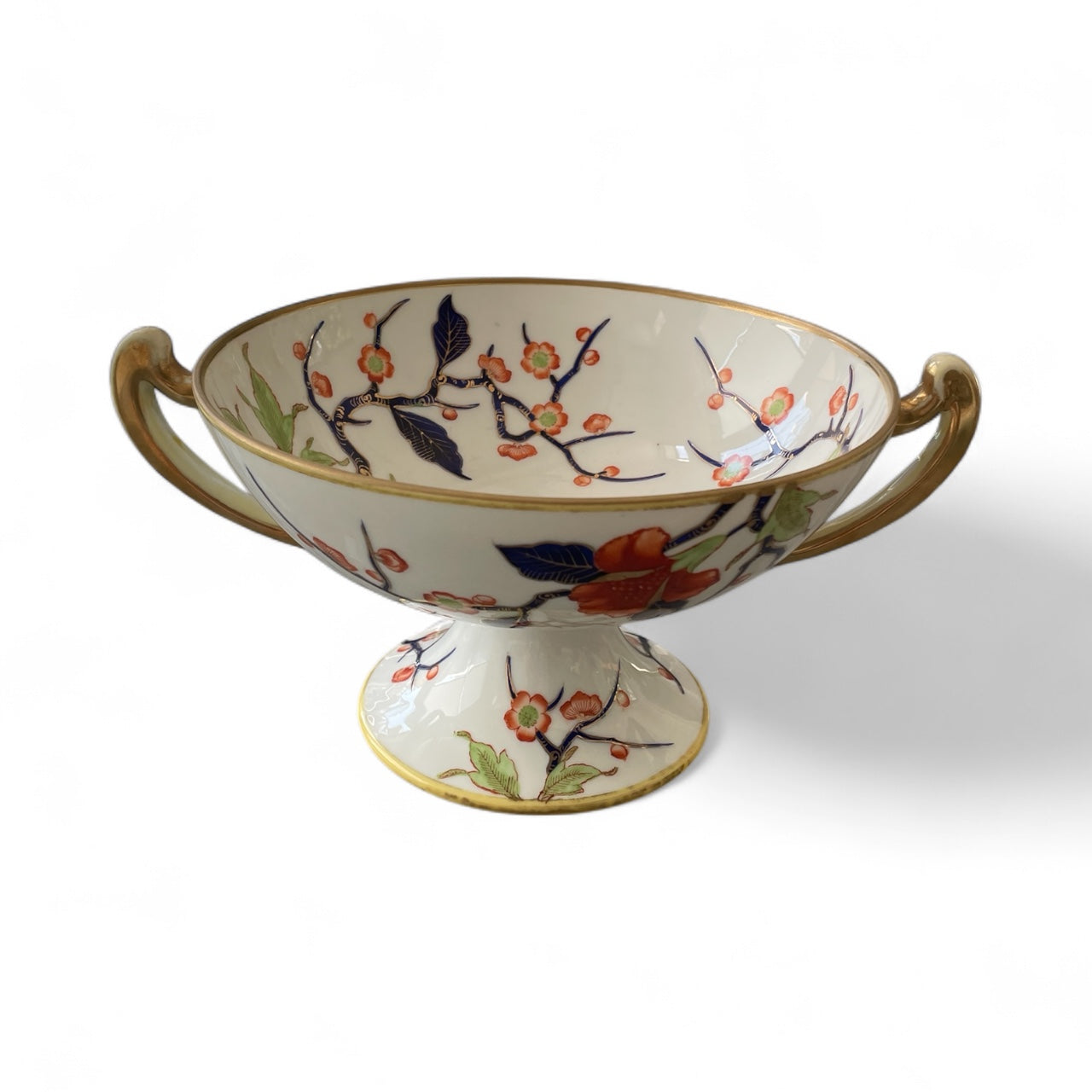 Vintage Noritake Japanese Pedestal Bowl