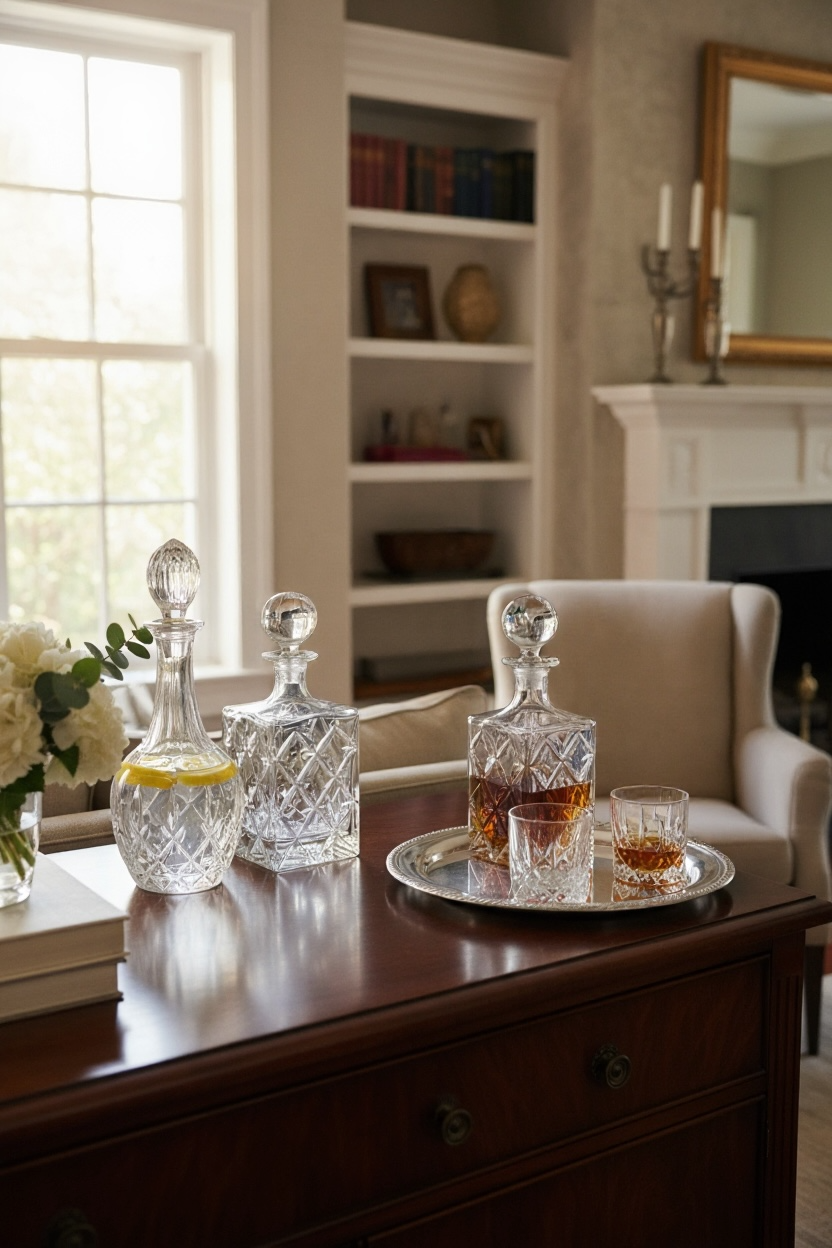 Vintage Crystal Decanters