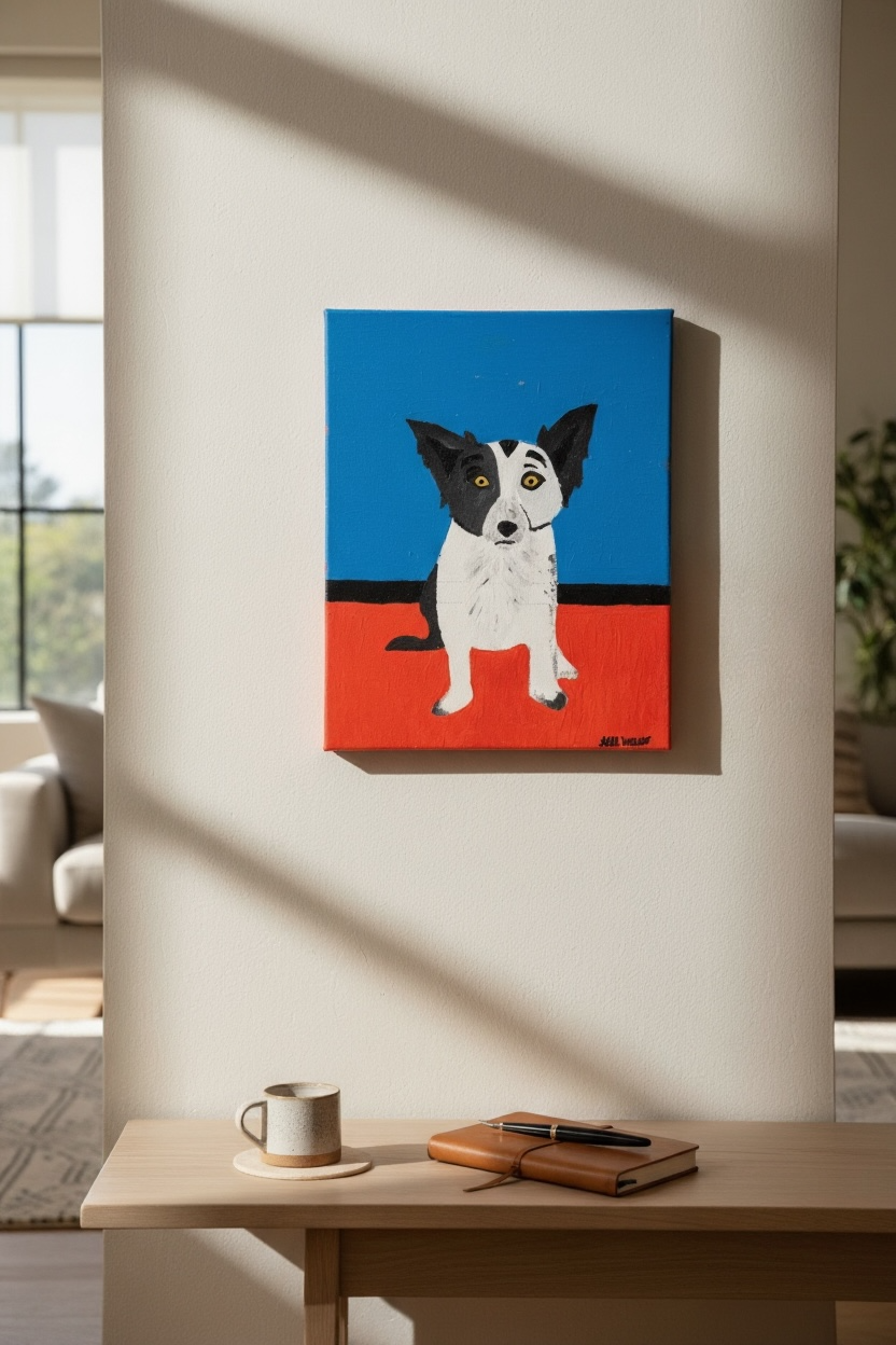 Original Painting - Dog Portrait