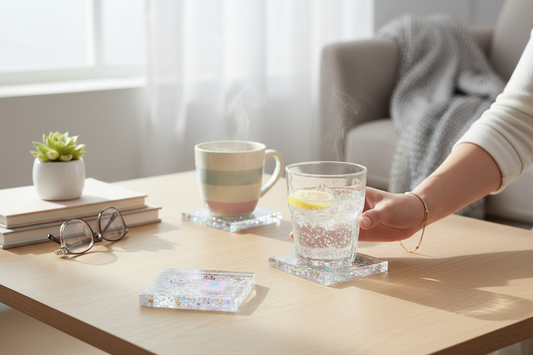 Custom-Made Mahjong Coasters