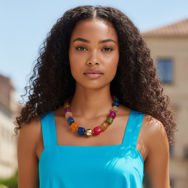 Chunky Beaded Necklaces