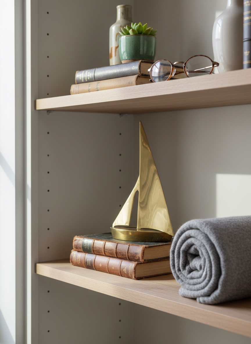 Brass Sail Boat