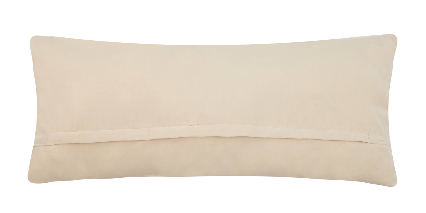 Spotted Holiday Ho Ho Ho Hook Pillow