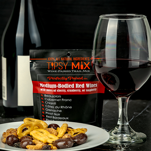 Wine-Paired Trail Mix: Medium-Bodied Red Wines