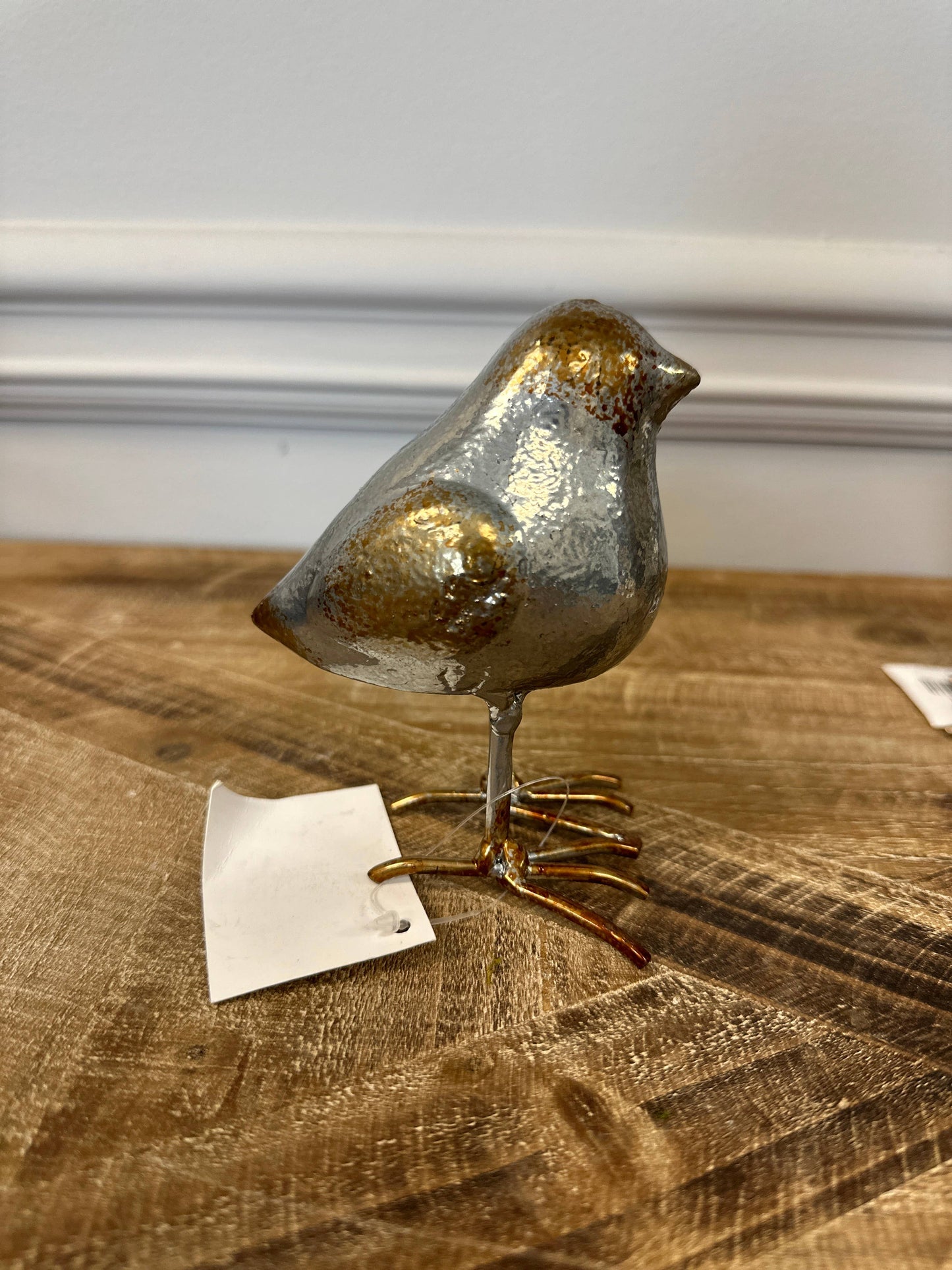 Cast Iron Bird Table Decor