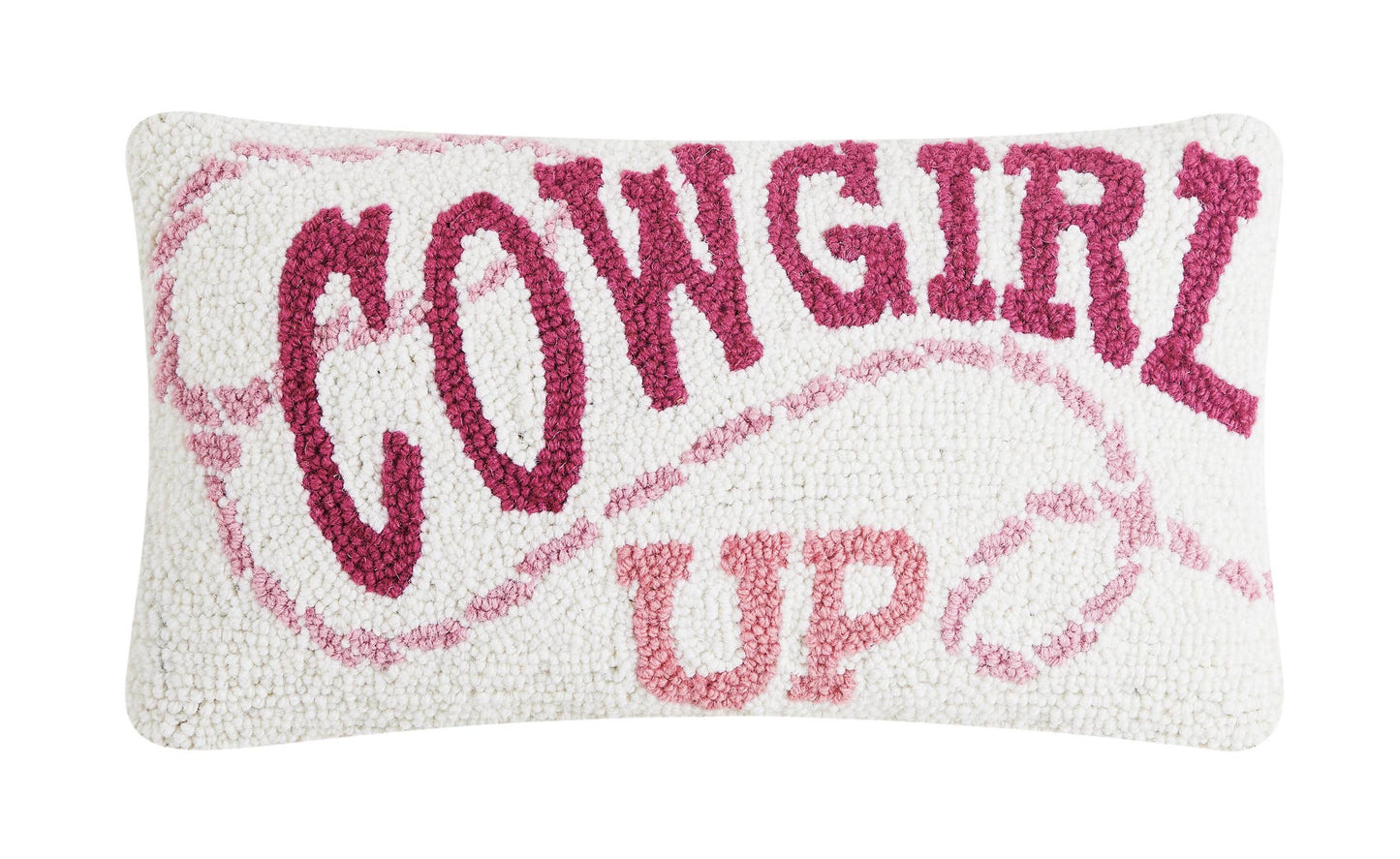 Cowgirl Up Hook Pillow