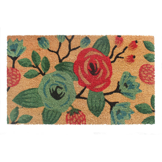 Roses Doormat: 18"x30"